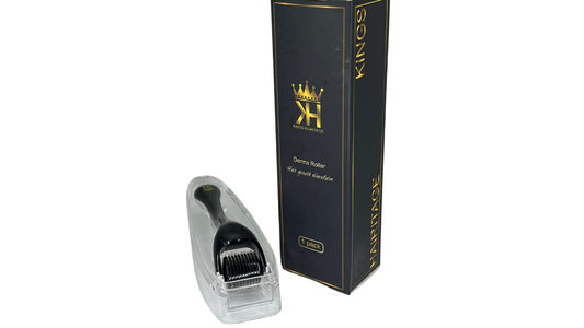 KINGS HAIRITAGE DERMA ROLLER: HAIR GROWTH STIMULATOR