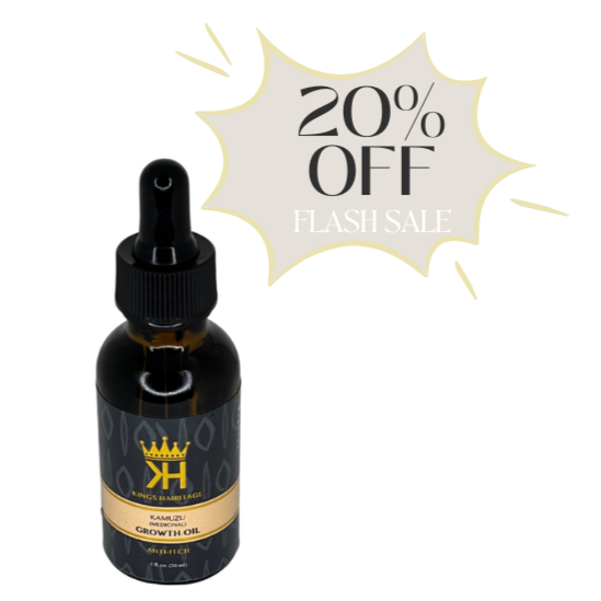 KAMUZU (MEDICINAL): ANTI-ITCH + GROWTH BEARD OIL