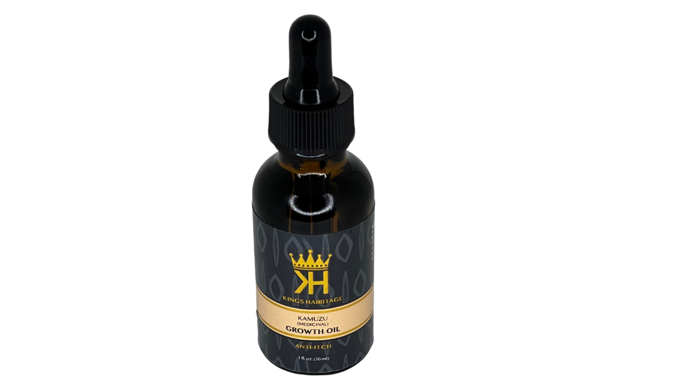 KAMUZU (MEDICINAL): ANTI-ITCH + GROWTH BEARD OIL