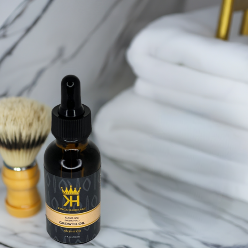 KAMUZU (MEDICINAL): ANTI-ITCH + GROWTH BEARD OIL